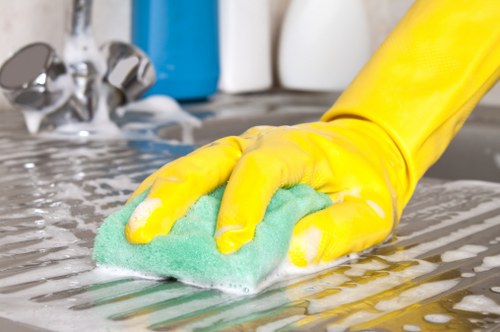 Professional deep mattress cleaning process in a Norbiton home